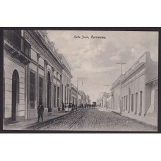 CORRIENTES ANTIGUA TARJETA POSTAL CALLE JUNIN